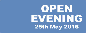 Open Evening 25 May